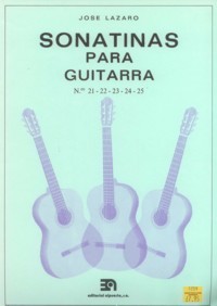 Sonatinas para guitarra: Nos.21-25 available at Guitar Notes.