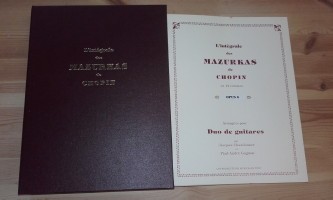 The Complete Mazurkas (Chandonnet/Gagnon) available at Guitar Notes.