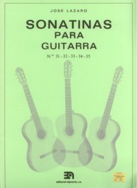 Sonatinas para guitarra: Nos.31-35 available at Guitar Notes.