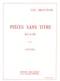 Pieces sans titre no.2 & 3 [1962] available at Guitar Notes.