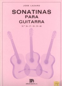 Sonatinas para guitarra: Nos.36-40 available at Guitar Notes.