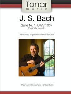 Cello Suite no.1 BWV1007 (Barrueco) available at Guitar Notes.