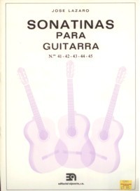 Sonatinas para guitarra: Nos.41-45 available at Guitar Notes.