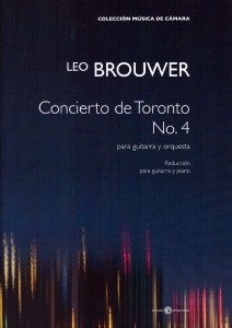 Concierto de Toronto No.4 [1987] available at Guitar Notes.