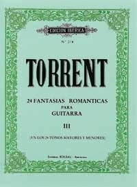 24 Fantasias Romanticas Vol.3 available at Guitar Notes.